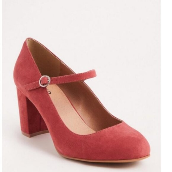 Red Torrid Pumps 12WW - Picture 1 of 6